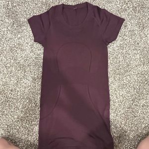 Maroon lululemon swiftly tech